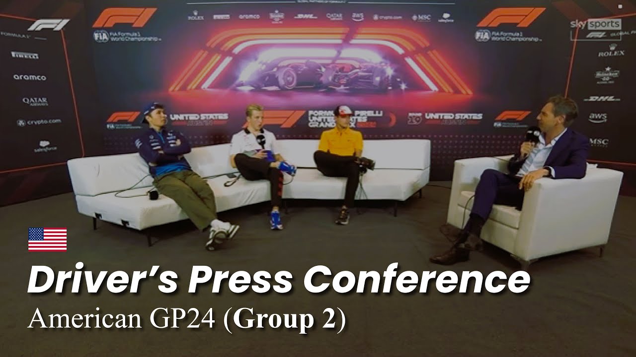 F1 Drivers Press Conference: What To Expect And Where To Watch F1 Drivers Press Conference: What To Expect And Where To Watch