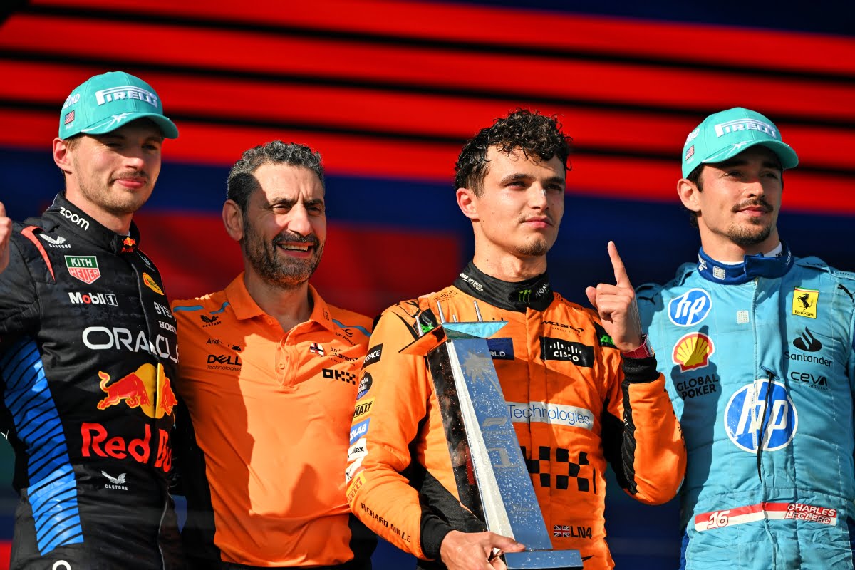 F1 Miami GP: Tea Break Incident Sparks Hamilton-Ferrari Feud F1 Miami GP: Tea Break Incident Sparks Hamilton-Ferrari Feud