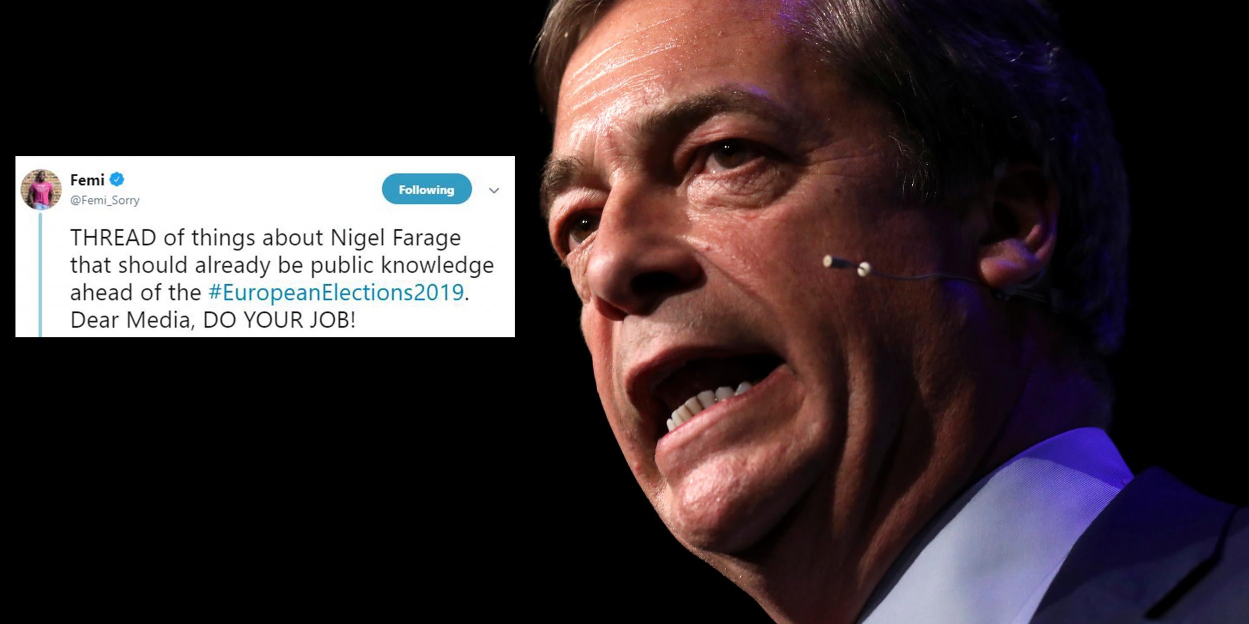 Farage And Teaching Union Clash Over Far-Right Allegations Farage And Teaching Union Clash Over Far-Right Allegations