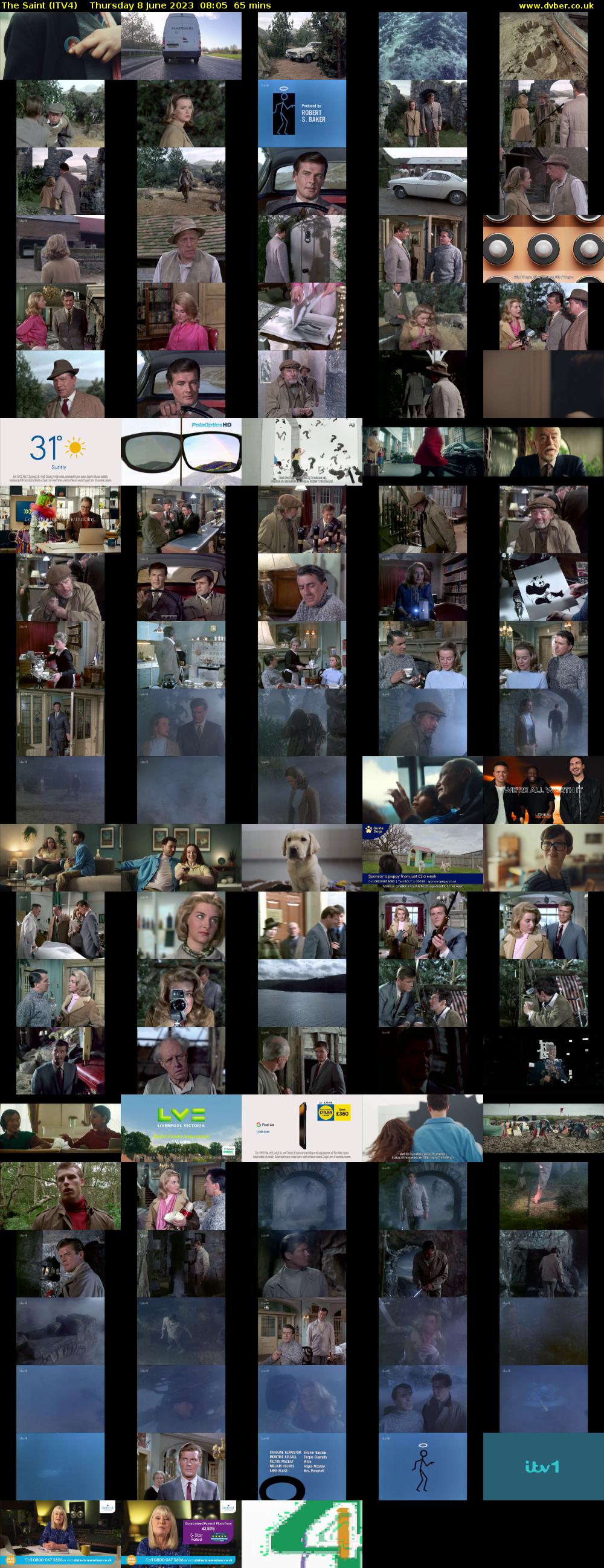 Find The Saint On ITV4: Air Dates And Times