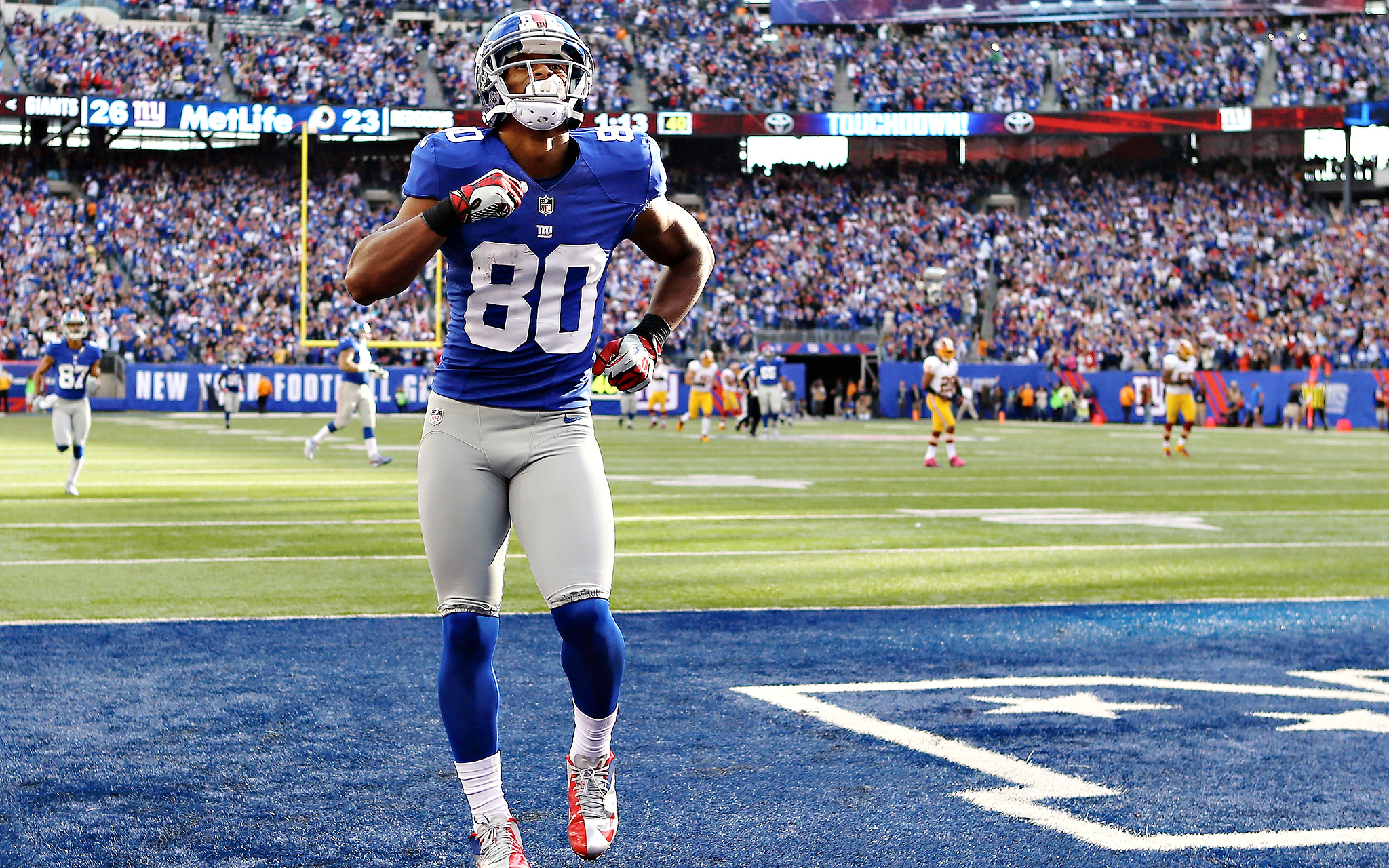 Fitzgerald's Impressive Performance Fuels Giants Victory Fitzgerald's Impressive Performance Fuels Giants Victory