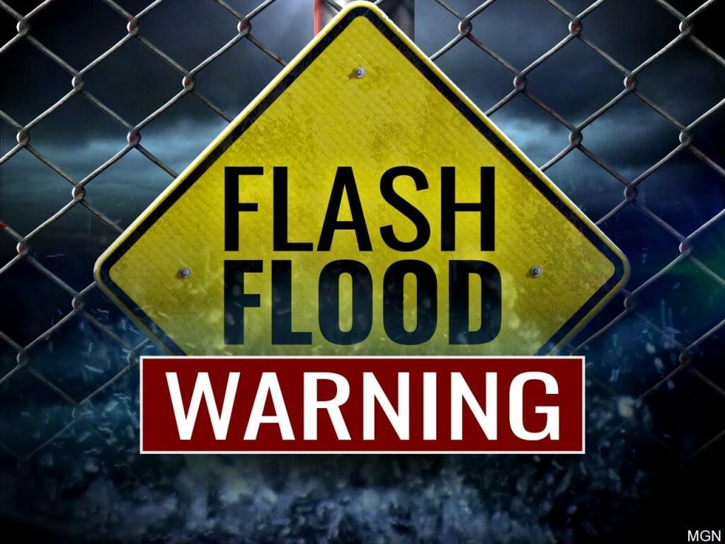 Flash Flood Threat: Pennsylvania Until Thursday Morning Flash Flood Threat: Pennsylvania Until Thursday Morning