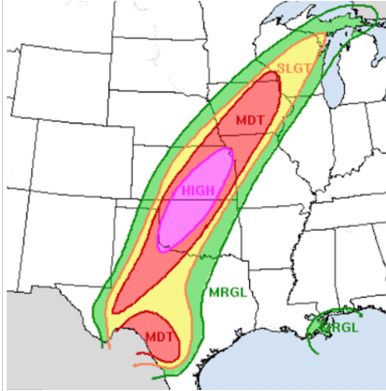 Flash Flood Warnings Issued; April 2025 Tornado Count Update (April 4, 2025) Flash Flood Warnings Issued; April 2025 Tornado Count Update (April 4, 2025)