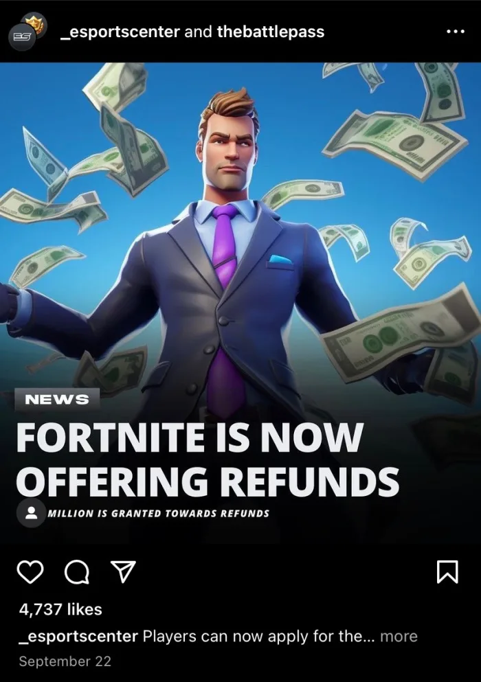 Fortnite Refund Signals Potential Cosmetic Changes Fortnite Refund Signals Potential Cosmetic Changes