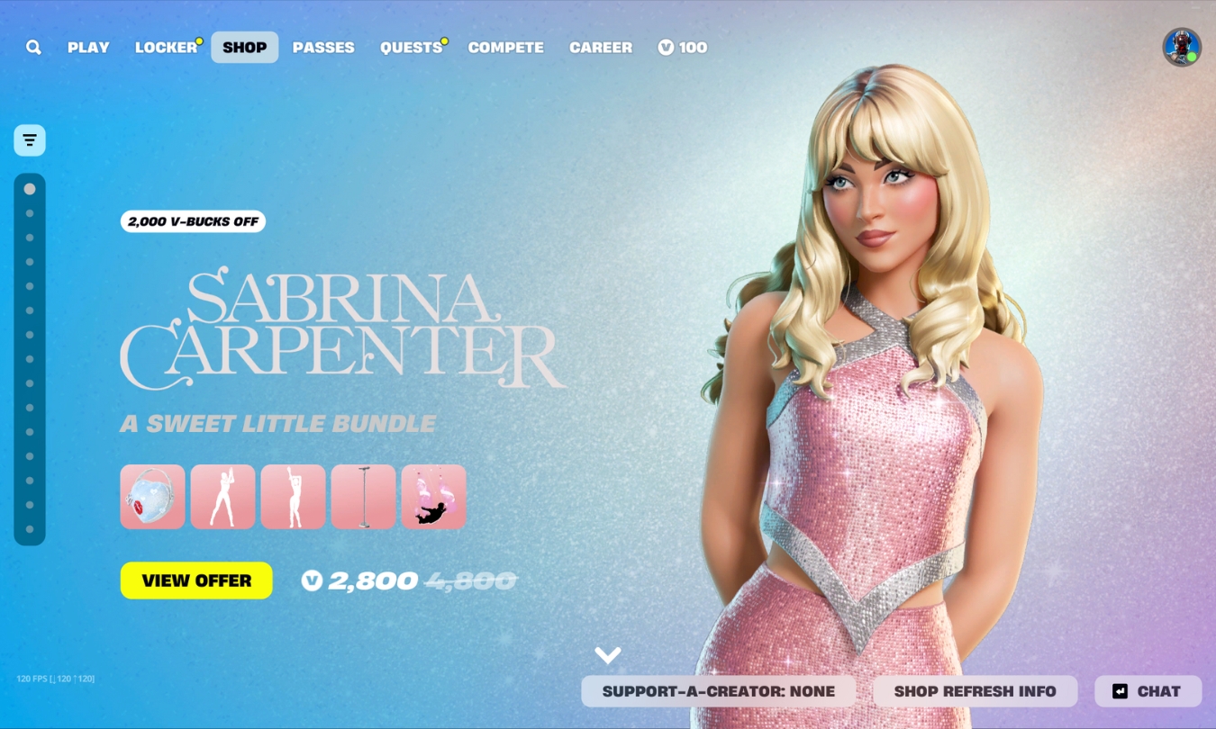 Fortnite Sabrina Carpenter Skins: Where To Find Them Fortnite Sabrina Carpenter Skins: Where To Find Them