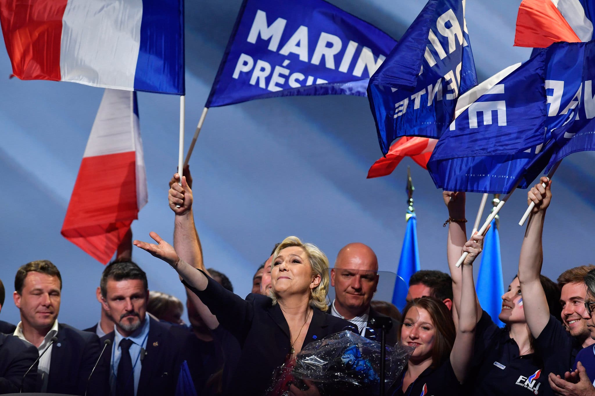 France: Le Pen Denounces France: Le Pen Denounces