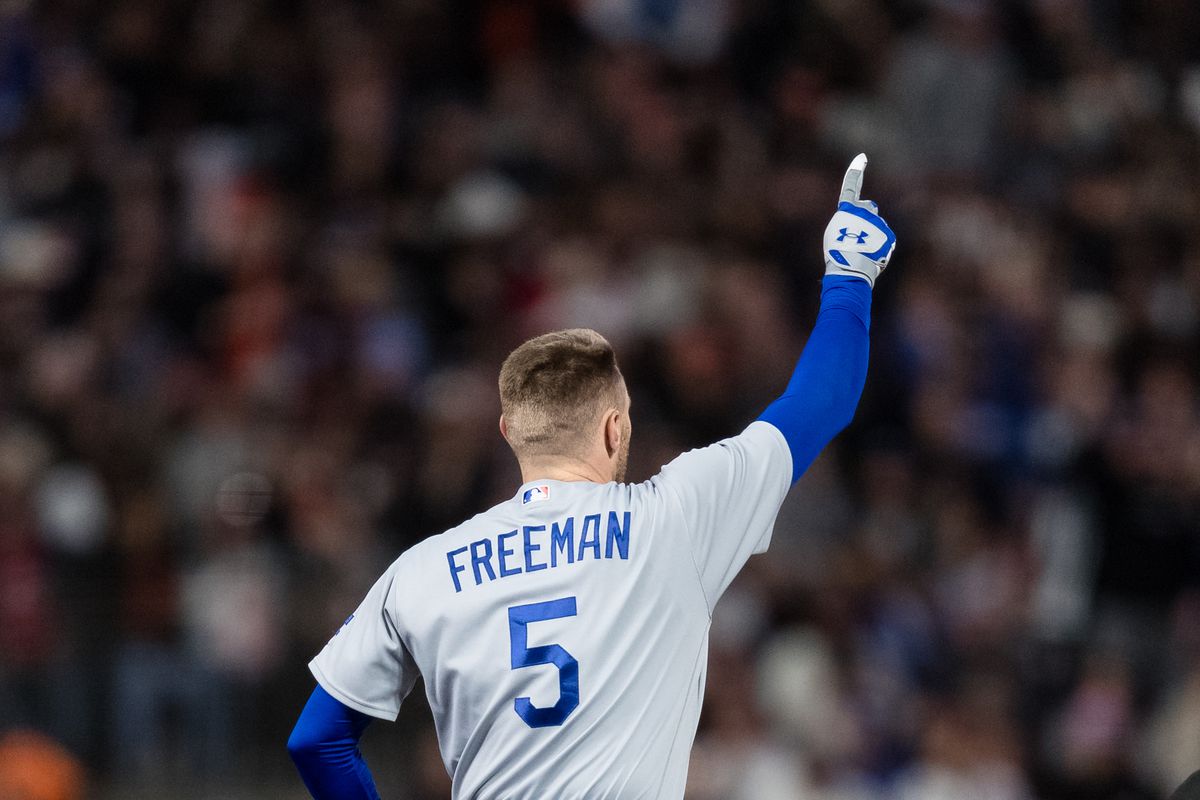 Freeman And Kim Power Dodgers To Victory Over Giants Freeman And Kim Power Dodgers To Victory Over Giants