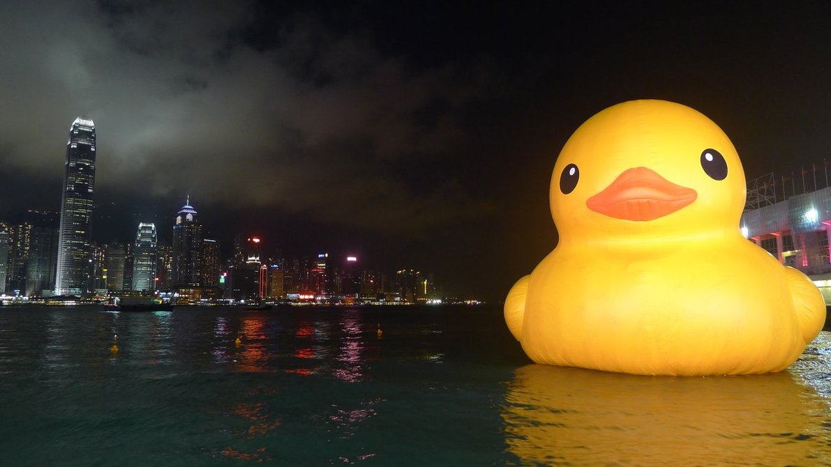 Giant Rubber Duck Arrives In Myrtle Beach: Promoting Water Safety