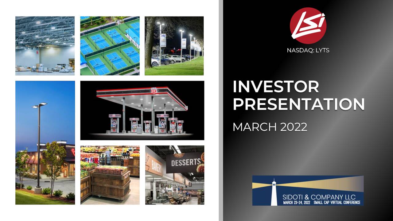 Gibraltar Highlights At Sidoti's Small-Cap Investor Conference Gibraltar Highlights At Sidoti's Small-Cap Investor Conference