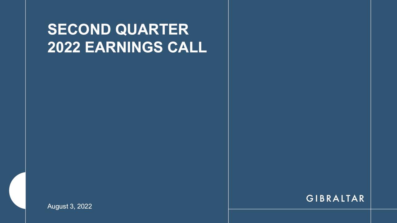 Gibraltar Industries Earnings Preview: A Detailed Analysis Of Q[Quarter] 2024 Results