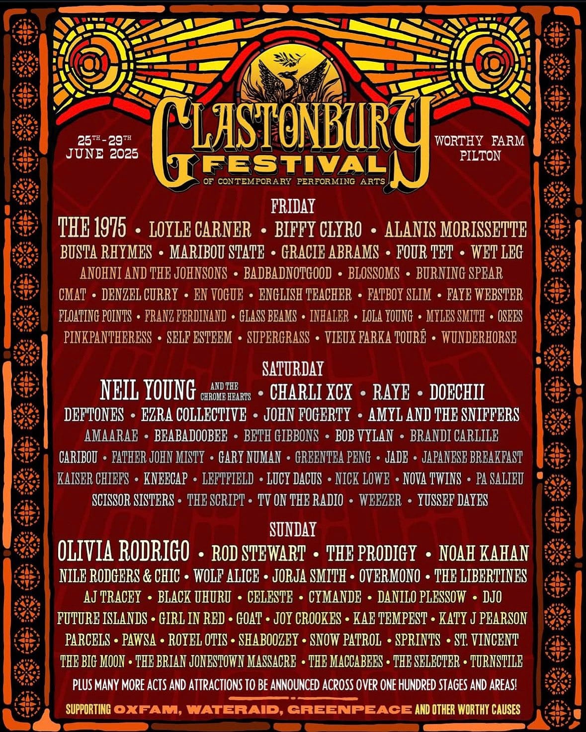 Glastonbury 2025 Lineup: Confirmed Acts And How To Buy Tickets Following Leak Glastonbury 2025 Lineup: Confirmed Acts And How To Buy Tickets Following Leak