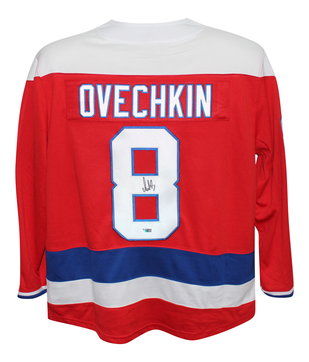 Goaltender's Wish: A Signed Ovechkin Jersey After Historic First Goal Goaltender's Wish: A Signed Ovechkin Jersey After Historic First Goal