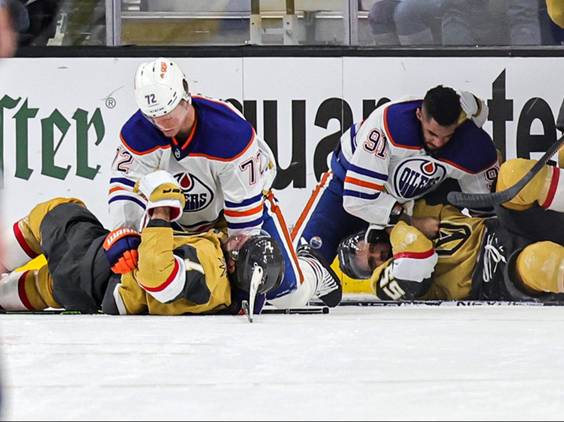 Golden Knights Clinch Playoff Spot Despite 3-2 Loss To Oilers Golden Knights Clinch Playoff Spot Despite 3-2 Loss To Oilers