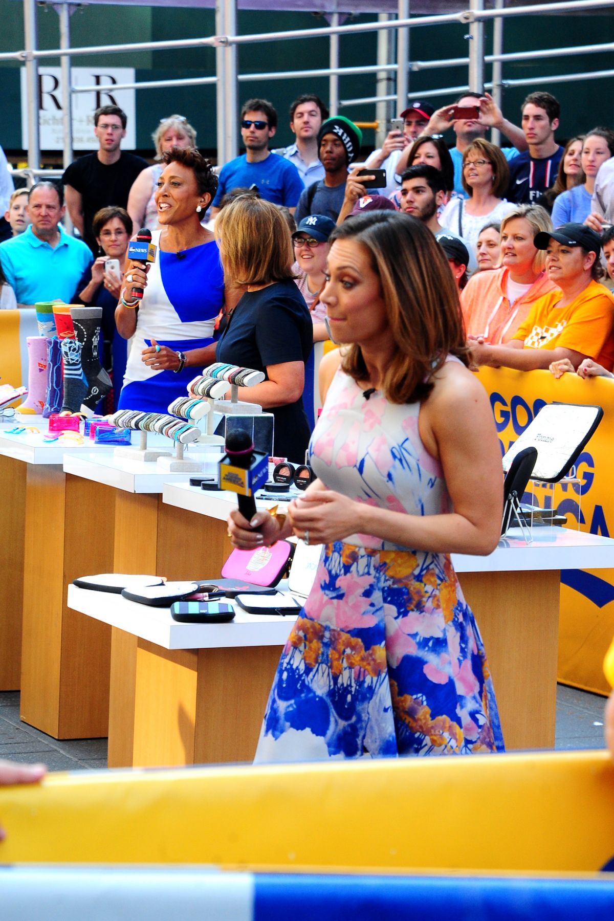 Good Morning America's Ginger Zee Visits WLOS For Asheville Rising Special Good Morning America's Ginger Zee Visits WLOS For Asheville Rising Special