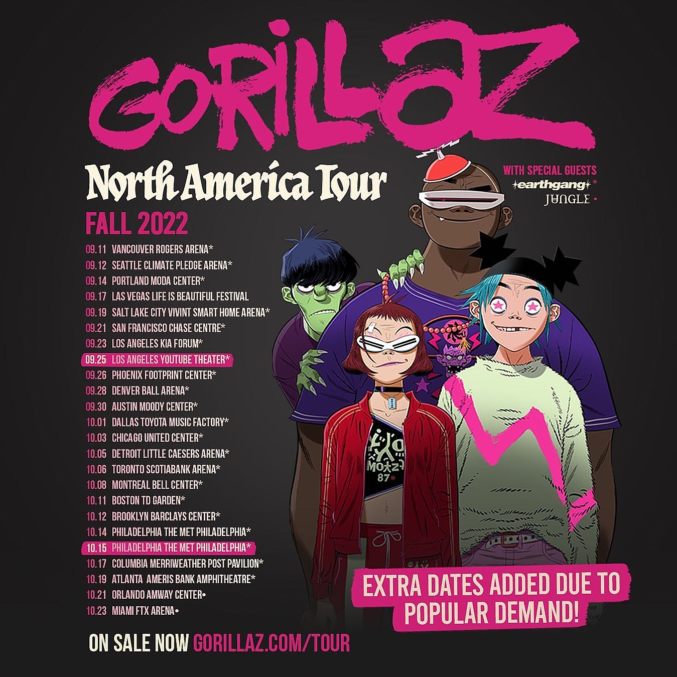 Gorillaz's 2024 Tour: House Of Kong And Anniversary Celebrations Gorillaz's 2024 Tour: House Of Kong And Anniversary Celebrations