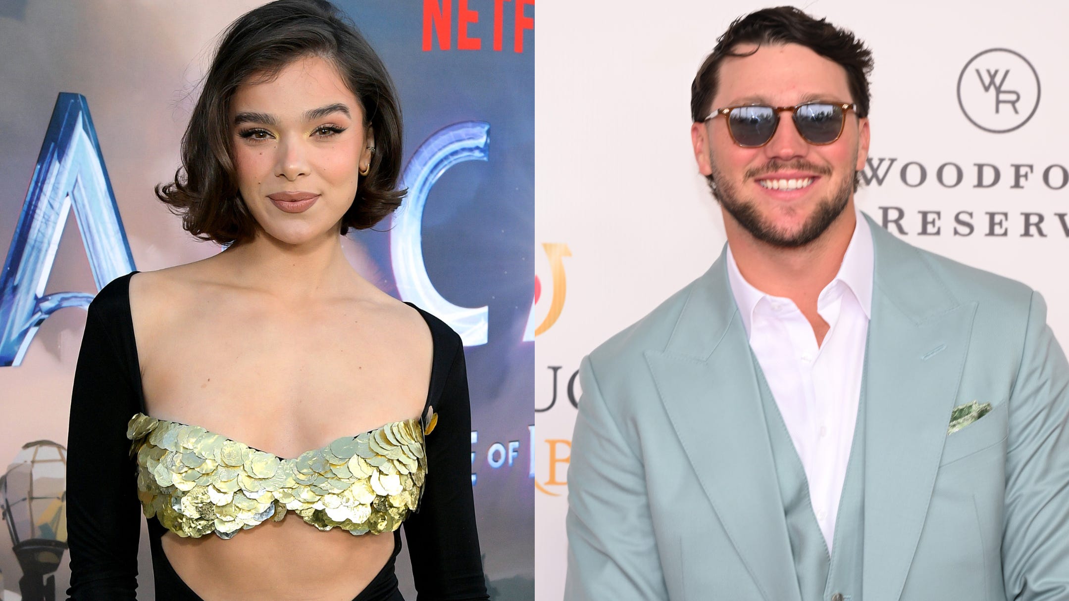 Hailee Steinfeld Discusses Josh Allen's Proposal And Wedding Postponement Hailee Steinfeld Discusses Josh Allen's Proposal And Wedding Postponement