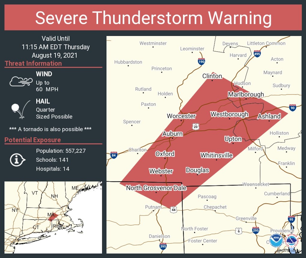 Hampshire And Worcester Counties Under Flash Flood Warning Thursday Hampshire And Worcester Counties Under Flash Flood Warning Thursday