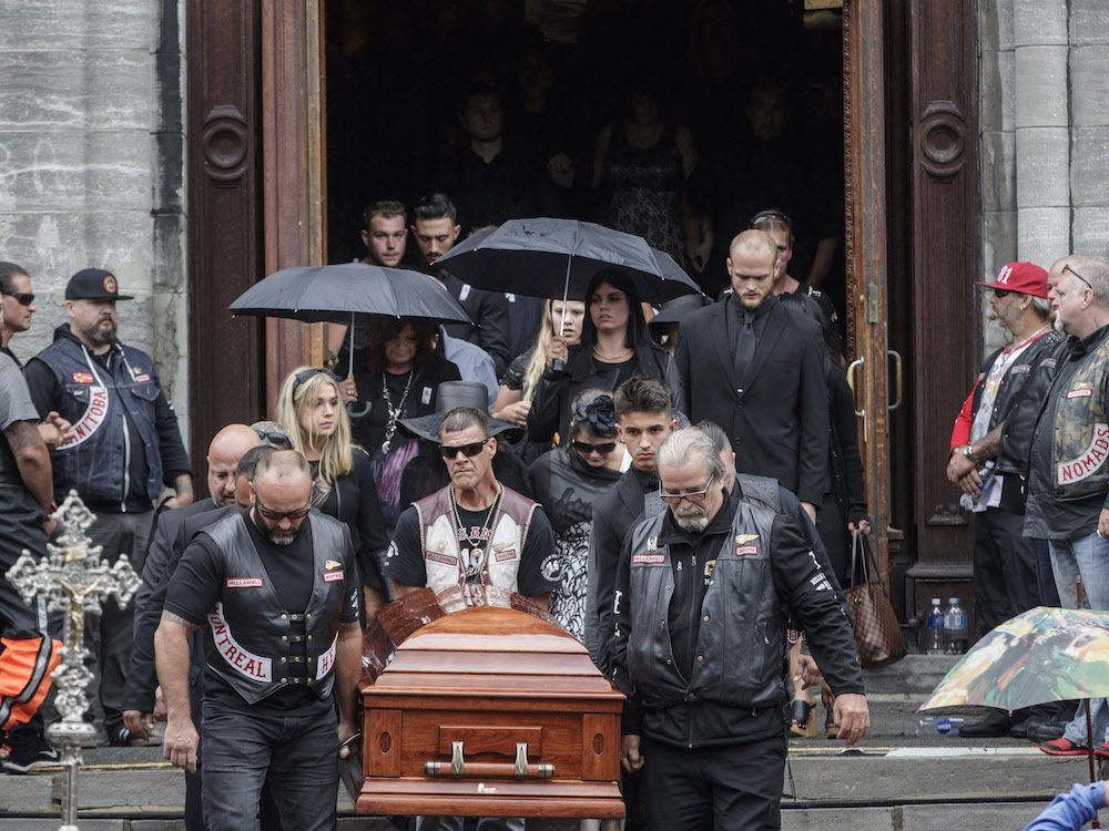Hells Angels Attend Funeral Following Deadly Motorcycle Crash Hells Angels Attend Funeral Following Deadly Motorcycle Crash