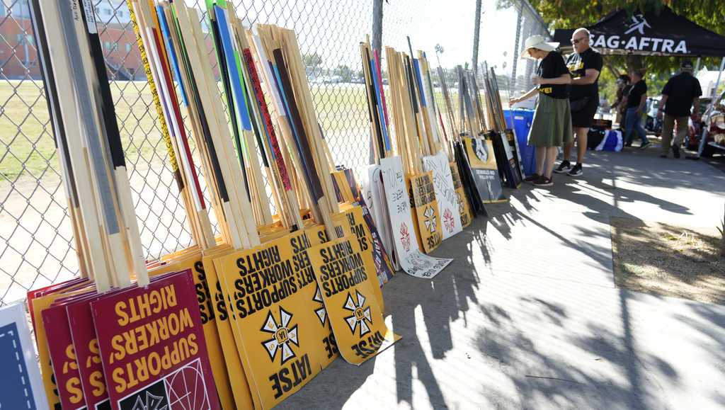 Hollywood Production Grinds To A Halt Amidst Actors' And Writers' Strike