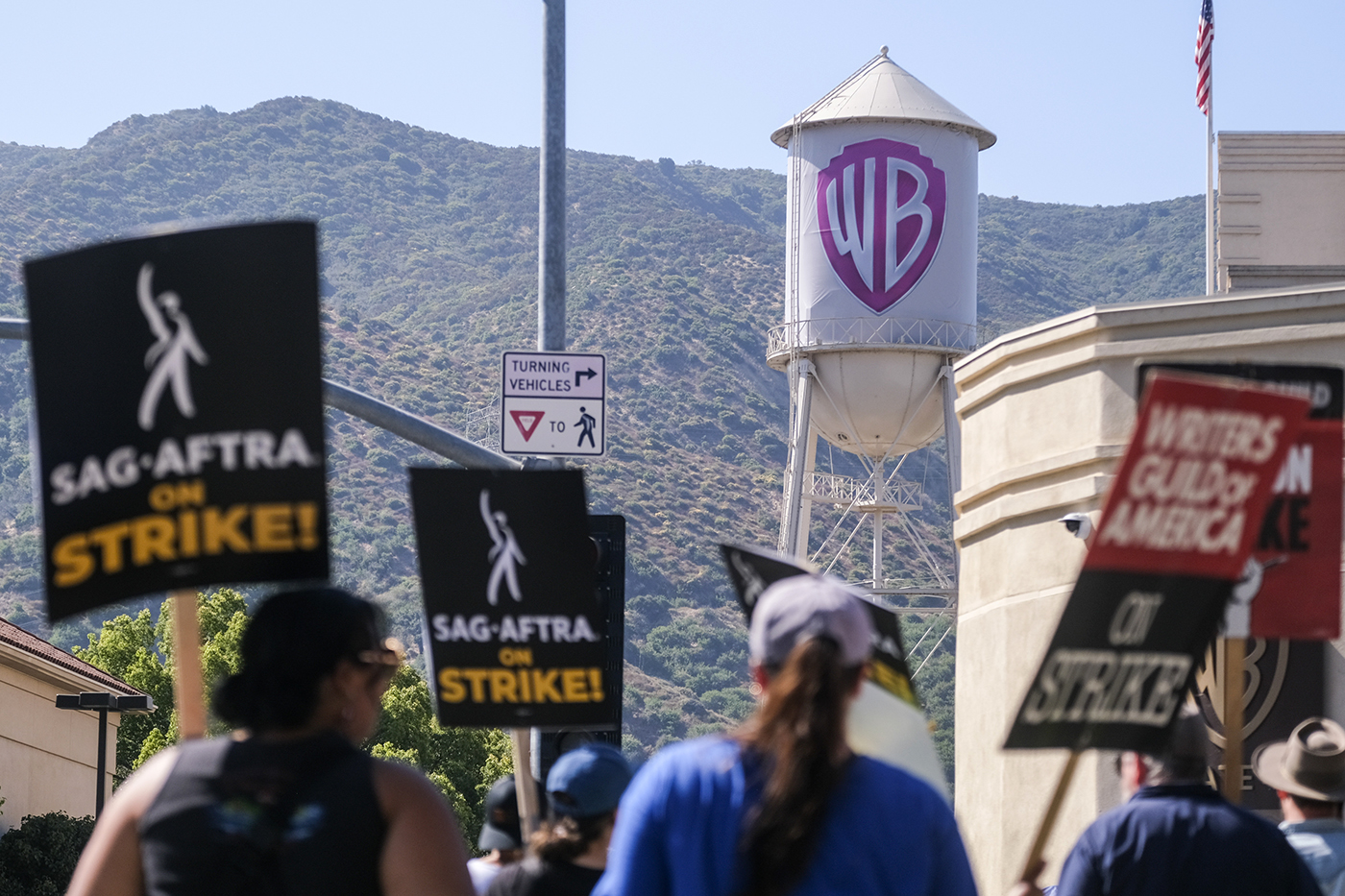 Hollywood Production Grinds To Halt As Actors Join Writers' Strike Hollywood Production Grinds To Halt As Actors Join Writers' Strike