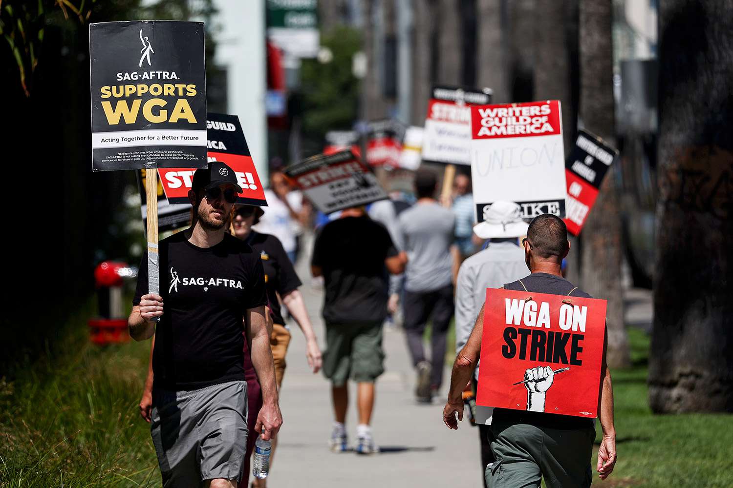 Hollywood Shut Down: Writers And Actors Strike Impacts Film And Television Hollywood Shut Down: Writers And Actors Strike Impacts Film And Television
