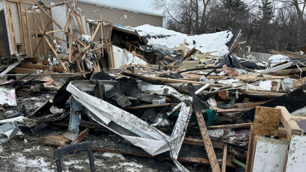 Homes Damaged In Truck Explosion Following Possible Propane Leak Homes Damaged In Truck Explosion Following Possible Propane Leak