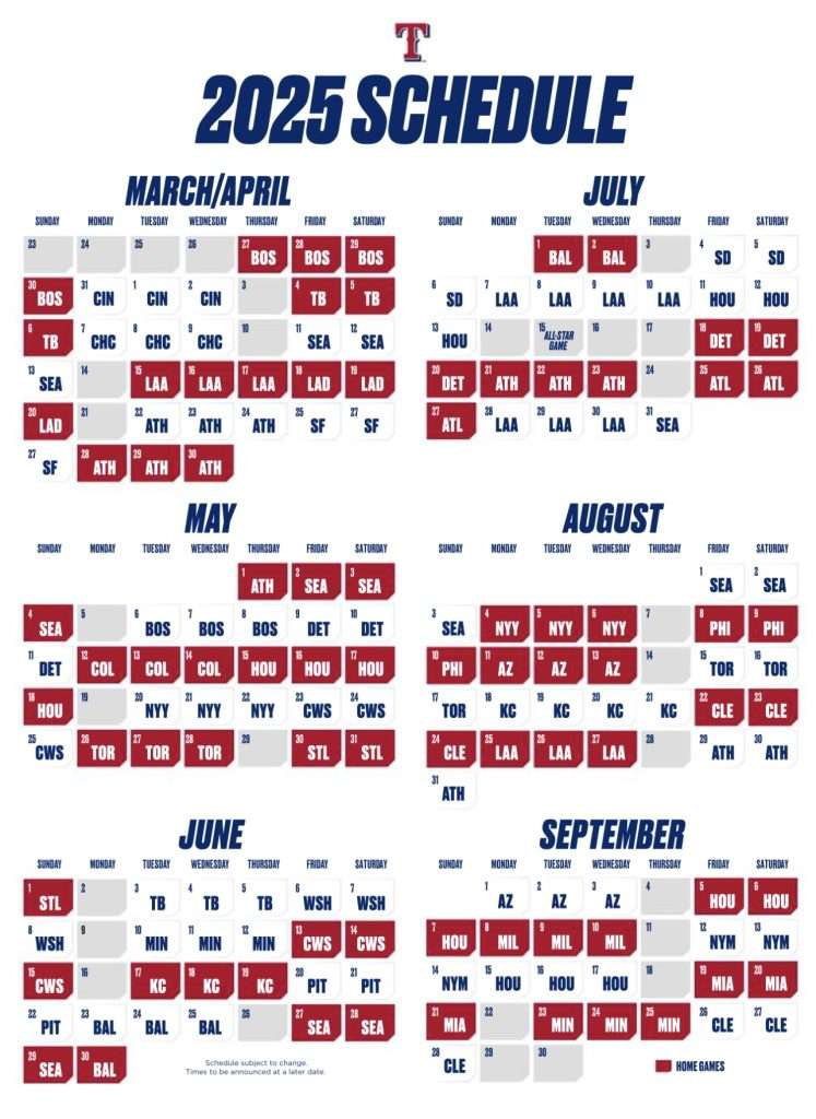How To Watch Texas Rangers Games In 2025: Schedule, Broadcast Info, & Blackout Rules How To Watch Texas Rangers Games In 2025: Schedule, Broadcast Info, & Blackout Rules