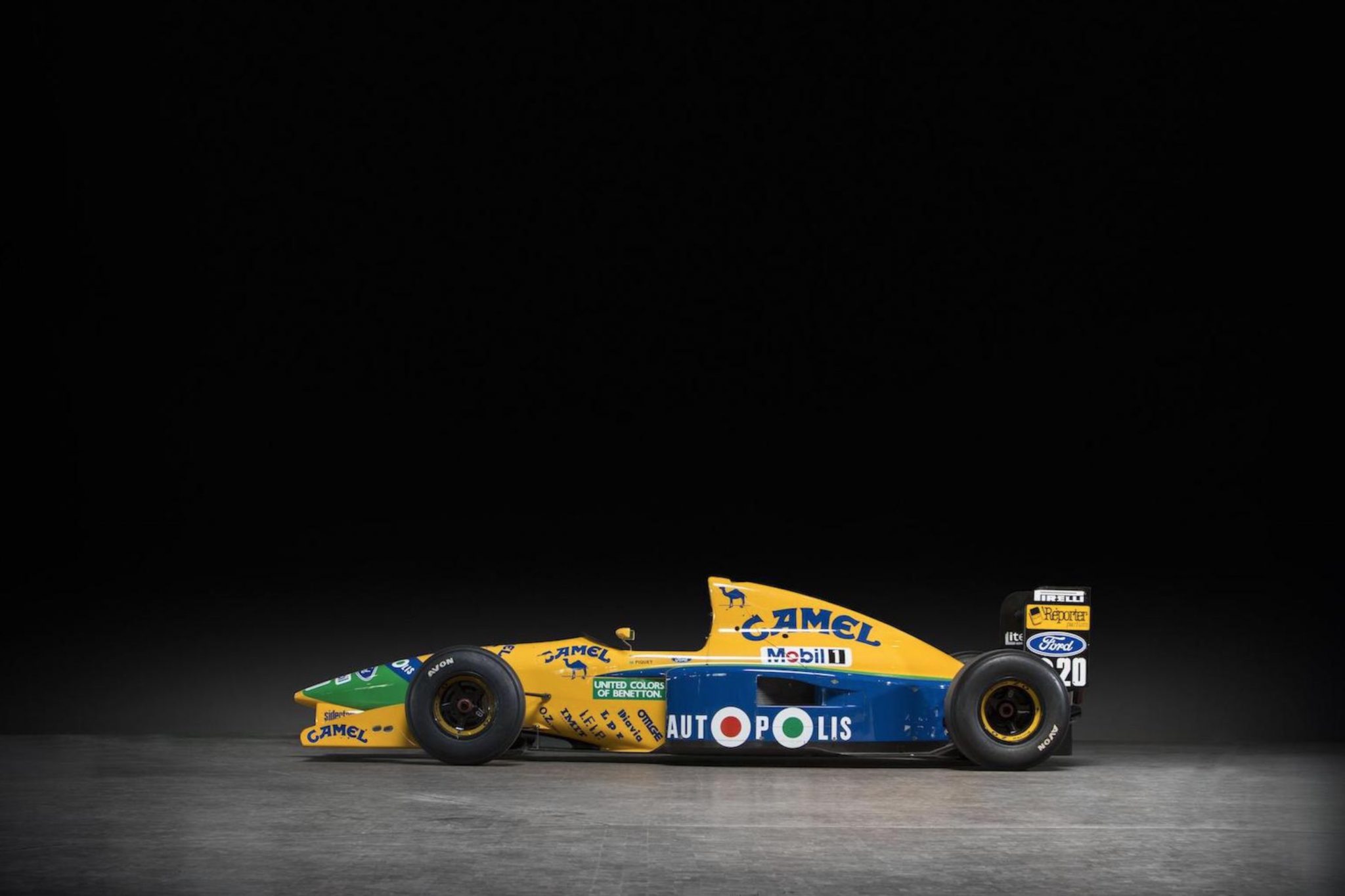 Iconic Benetton F1 Car Driven By Michael Schumacher To Be Auctioned