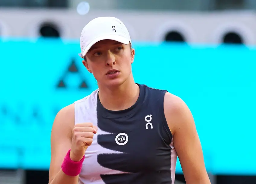 Iga Swiatek Overcomes Early Setback To Reach Madrid Semifinal, Facing Gauff Iga Swiatek Overcomes Early Setback To Reach Madrid Semifinal, Facing Gauff
