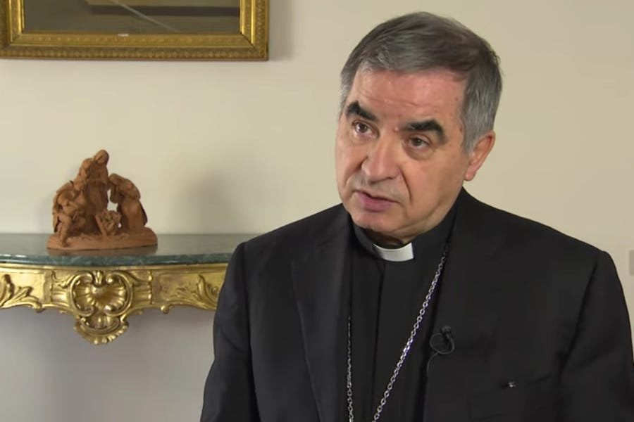 Il Cardinale Becciu Condannato A Risarcire 40.000 Euro