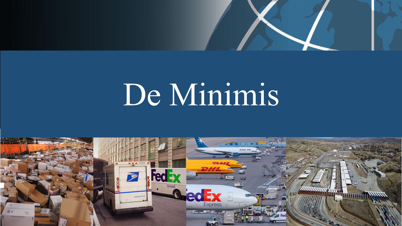 Impact Of G-7 De Minimis Tariff Changes On Chinese Goods Impact Of G-7 De Minimis Tariff Changes On Chinese Goods