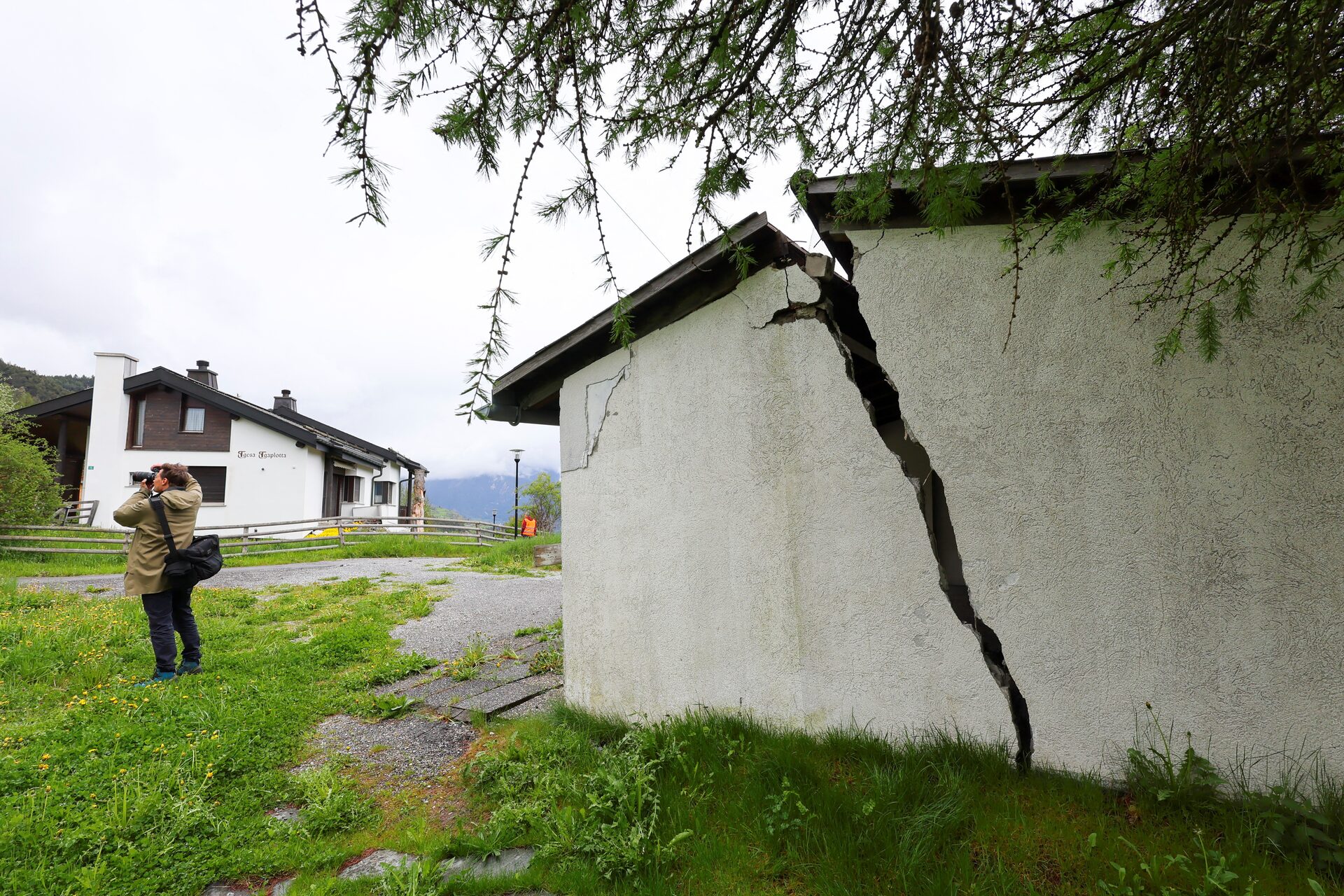 Increased Landslide Risk Prompts Emergency Measures In Swiss Village Increased Landslide Risk Prompts Emergency Measures In Swiss Village