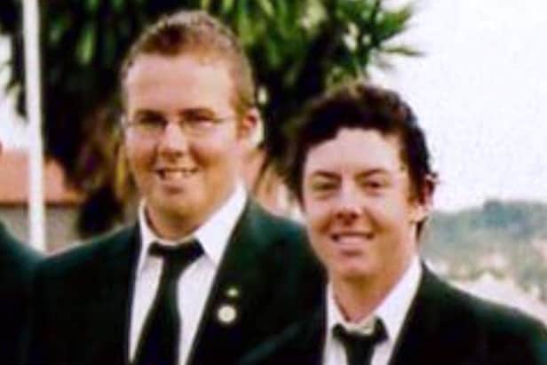 Irish Golfer Shane Lowry Celebrates Rory McIlroy's Masters Triumph Irish Golfer Shane Lowry Celebrates Rory McIlroy's Masters Triumph