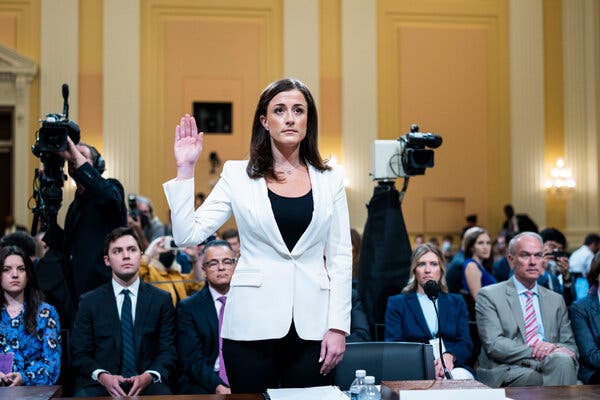 Jan 6th Committee Witness Cassidy Hutchinson Announces Memoir Jan 6th Committee Witness Cassidy Hutchinson Announces Memoir