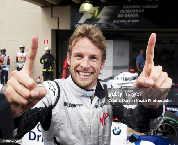Jenson Button Returns To His Championship-Winning 2009 Brawn Jenson Button Returns To His Championship-Winning 2009 Brawn