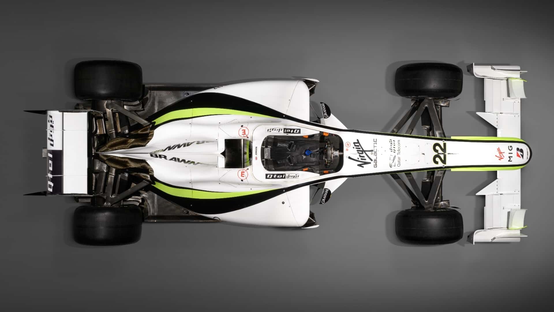 Jenson Button's 2009 Brawn GP Car: A Throwback Jenson Button's 2009 Brawn GP Car: A Throwback