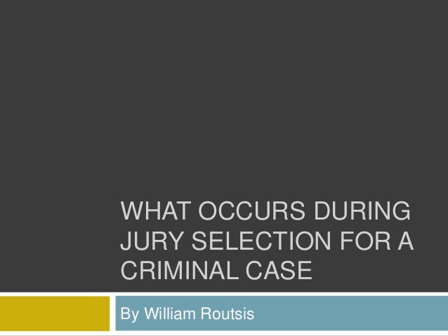 Jury Selection Process Starts In Fatal Charlotte Case Jury Selection Process Starts In Fatal Charlotte Case