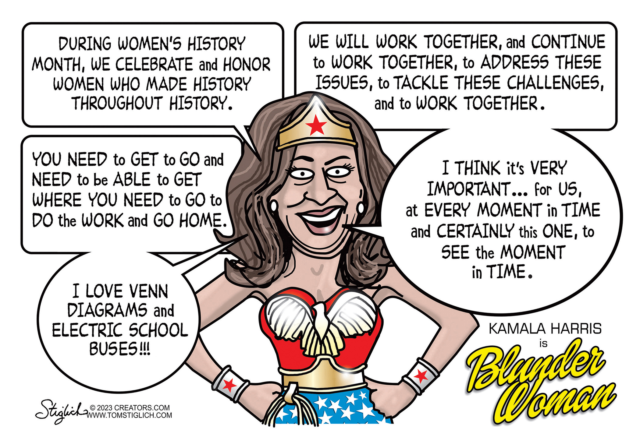 Kamala Harris' Broadway Speech: A Word Salad Critique Kamala Harris' Broadway Speech: A Word Salad Critique