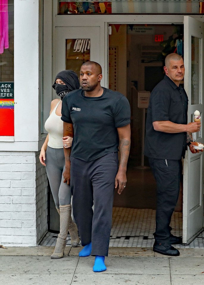 Kanye West Spotted With Bianca Censori Look-Alike In LA Kanye West Spotted With Bianca Censori Look-Alike In LA