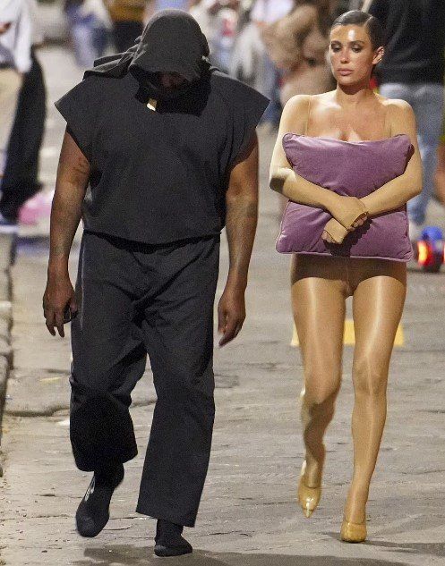 Kanye West Uses Nude Image Of Bianca Censori To Promote New Film Kanye West Uses Nude Image Of Bianca Censori To Promote New Film