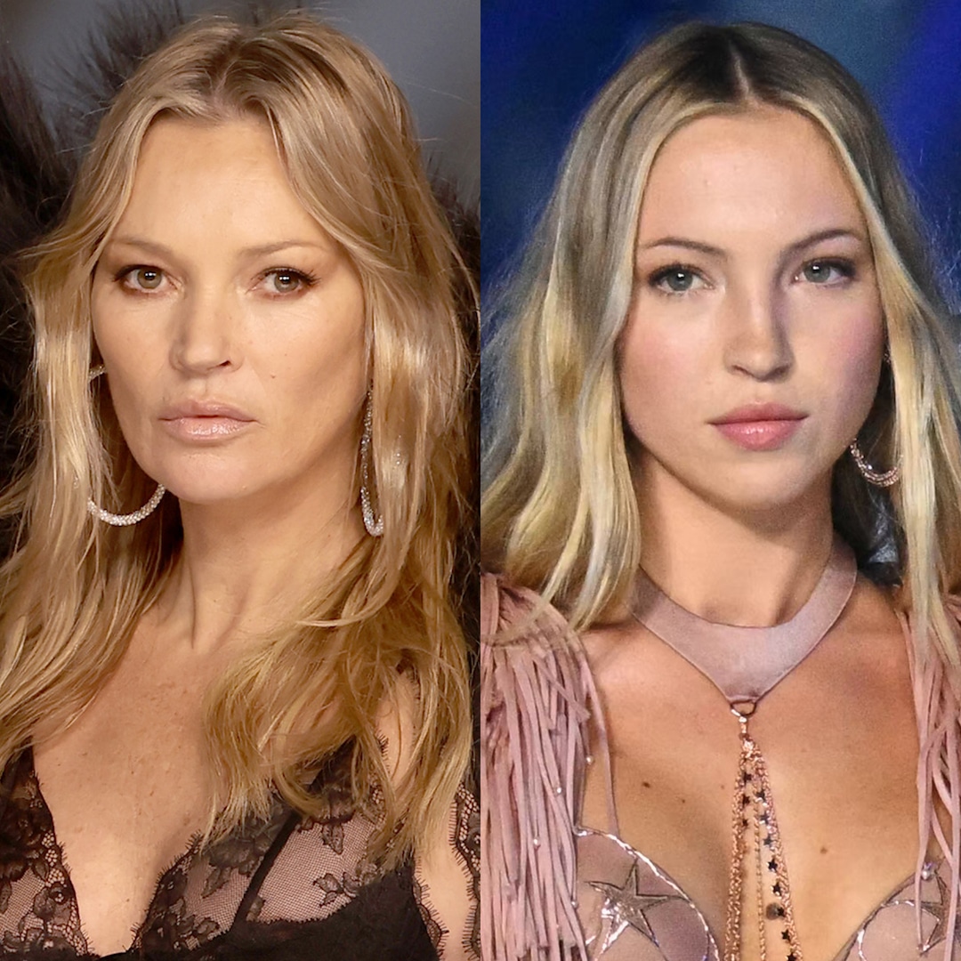 Kate And Lila Moss's Identical LBDs Steal The Show At London Fashion Week Kate And Lila Moss's Identical LBDs Steal The Show At London Fashion Week