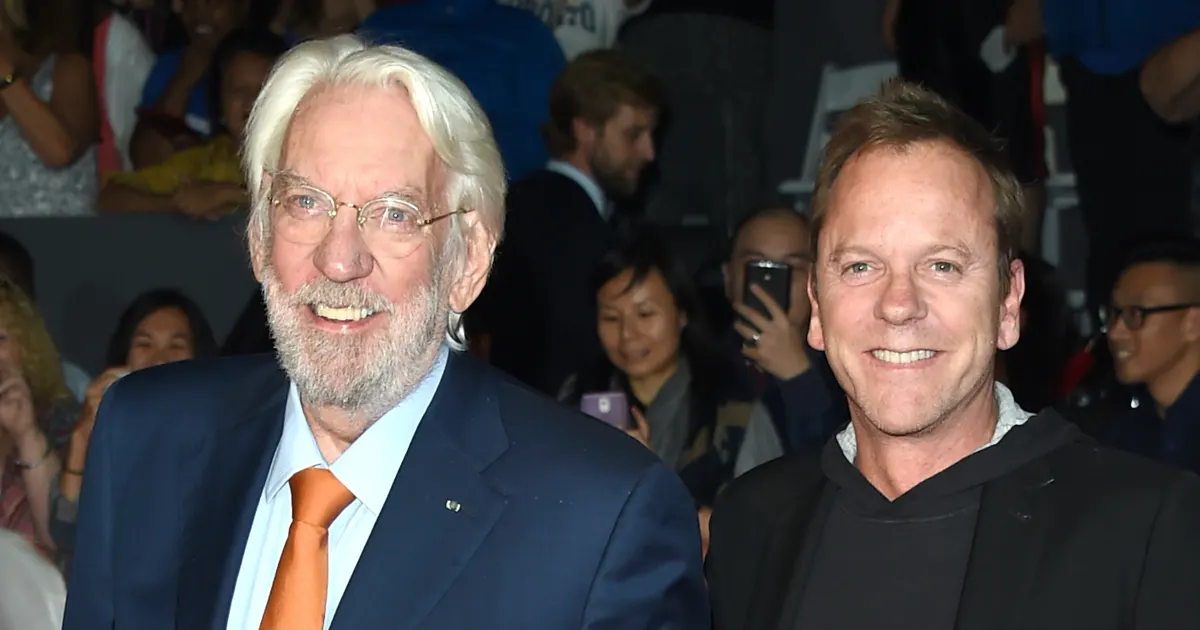 Kiefer Sutherland Pays Tribute To Late Father Donald At CSA Kiefer Sutherland Pays Tribute To Late Father Donald At CSA