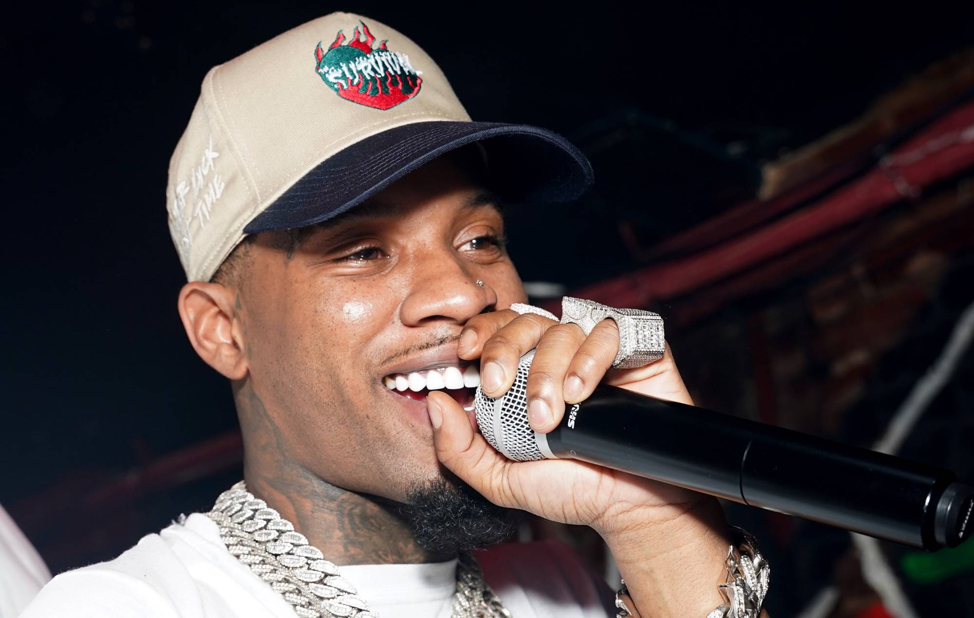 Kim Kardashian's Swim Collection Launch: Public Outrage Over Tory Lanez Soundtrack Kim Kardashian's Swim Collection Launch: Public Outrage Over Tory Lanez Soundtrack