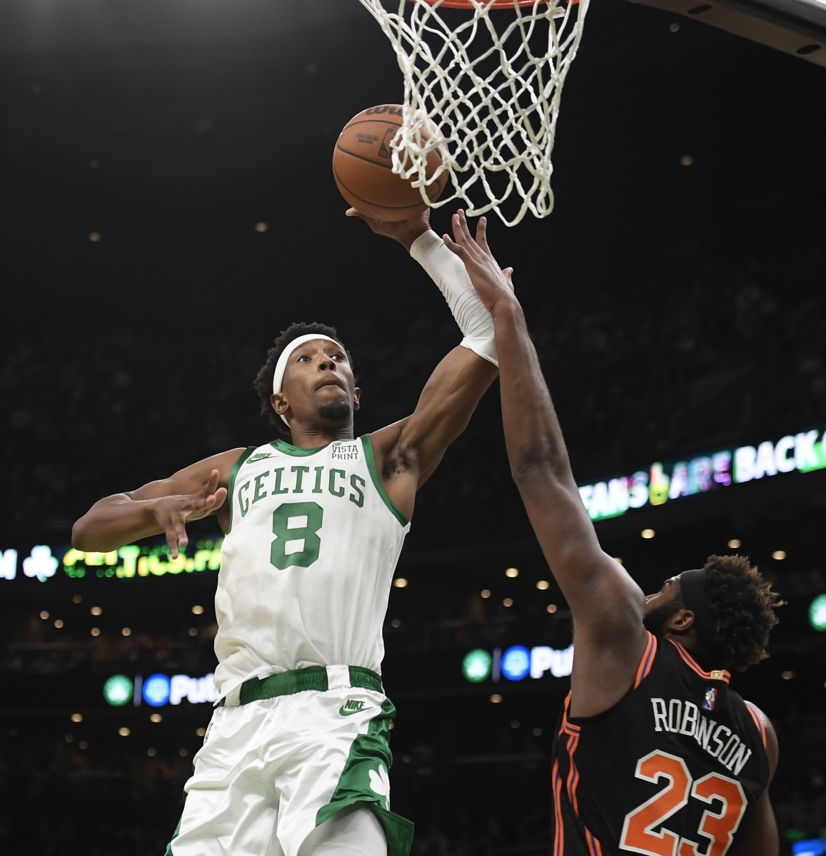 Knicks Steal Game One From Celtics In Overtime Knicks Steal Game One From Celtics In Overtime