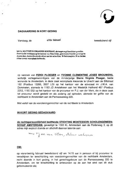 Kort Geding Kampen Vs. Enexis: Probleem Met Stroomnetaansluiting Kort Geding Kampen Vs. Enexis: Probleem Met Stroomnetaansluiting