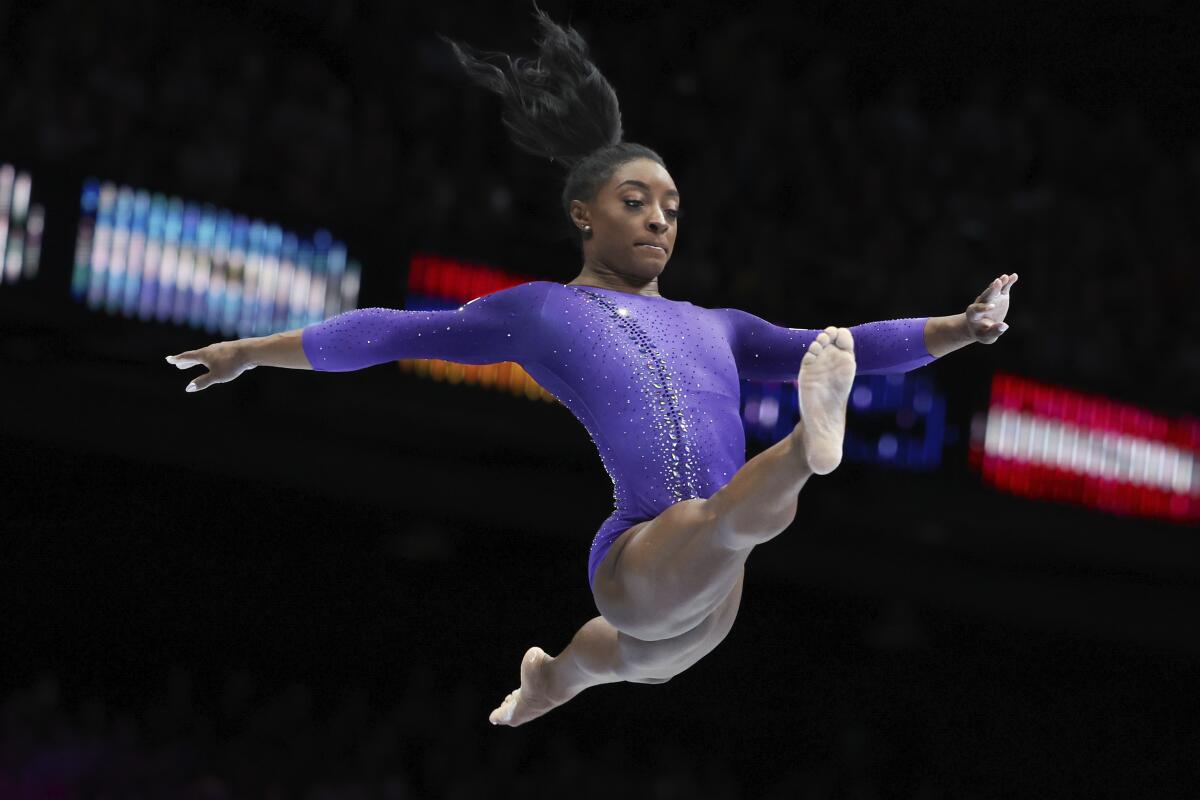 La Emotiva Felicitación De Simone Biles A La Gimnasta Que Repitió Su Salto La Emotiva Felicitación De Simone Biles A La Gimnasta Que Repitió Su Salto