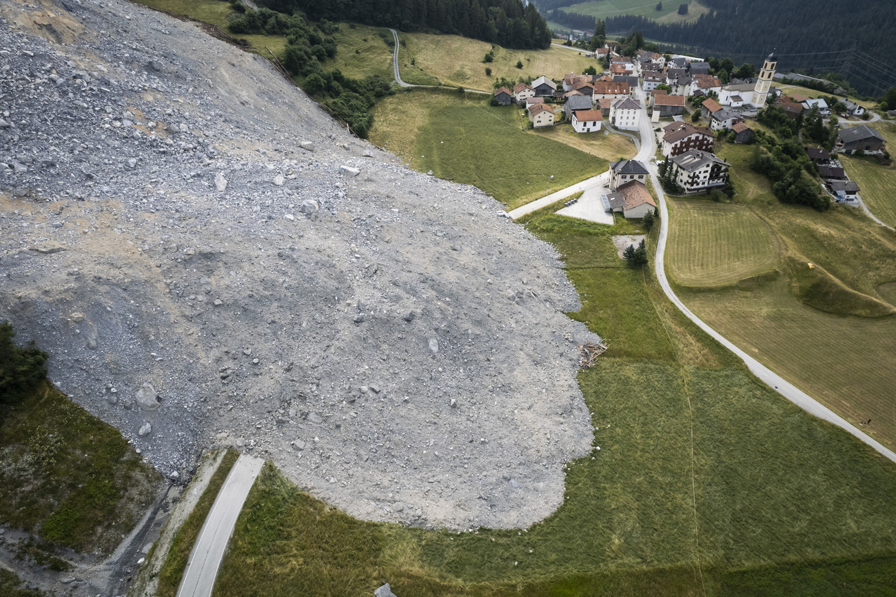 Landslide Threat Forces Evacuations In Swiss Village Landslide Threat Forces Evacuations In Swiss Village