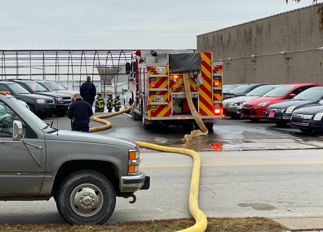 Large Fire Engulfs Used Car Dealership; Crews Investigating Large Fire Engulfs Used Car Dealership; Crews Investigating