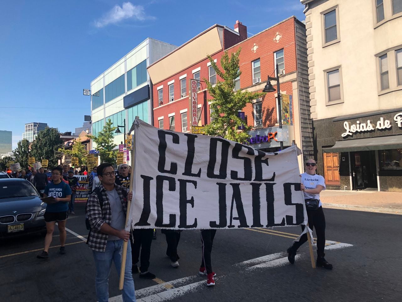 Lawmaker Describes 'Chaos' During Newark ICE Protest Lawmaker Describes 'Chaos' During Newark ICE Protest