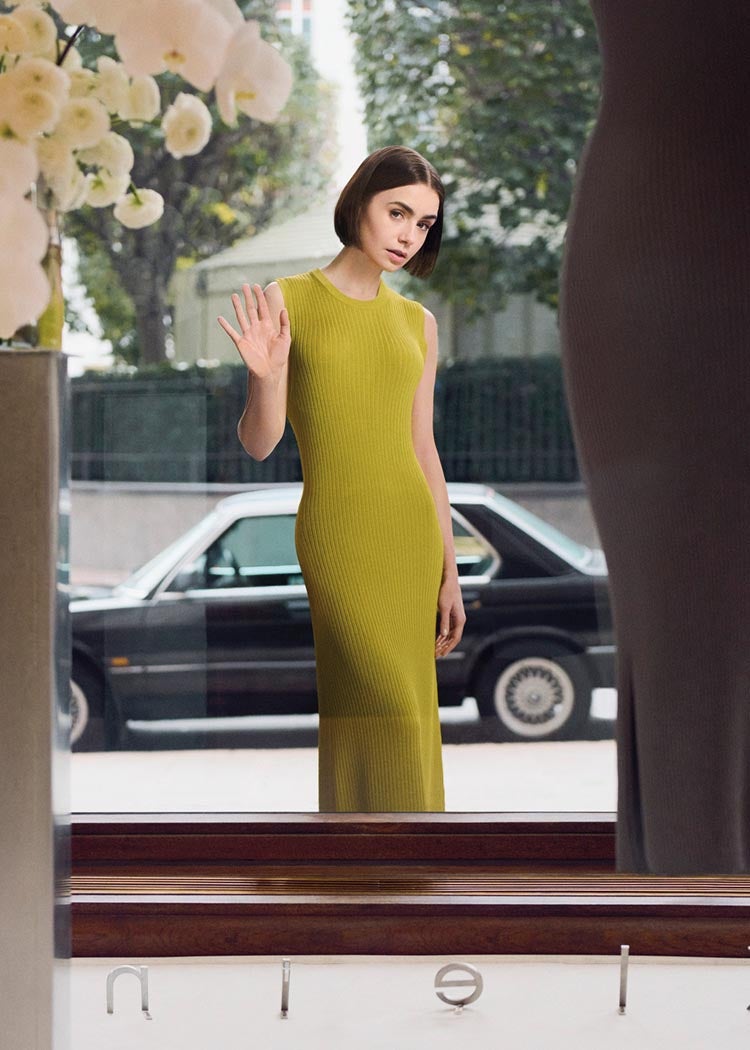 Lily Collins In Calvin Klein: New Campaign Photos Lily Collins In Calvin Klein: New Campaign Photos